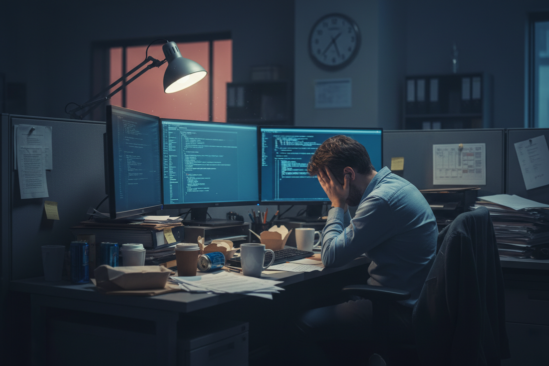 You're Working 70 Hours Because You Can't Let Go